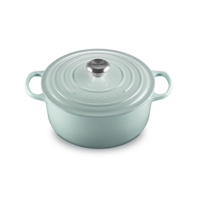 Signature Round Dutch OvenSea Salt, view 5