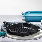 Le Creuset Signature Square Skillet Grill - 10.25 Inch Enameled Cast Iron (Shallot Color)