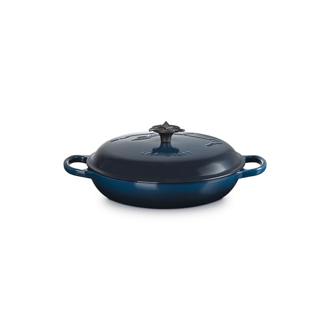 Star Trek Collection Klingon Round Braiser with Klingon Trefoil Knob, view 4