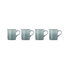 Vancouver Mugs, Set of 4Sea Salt
