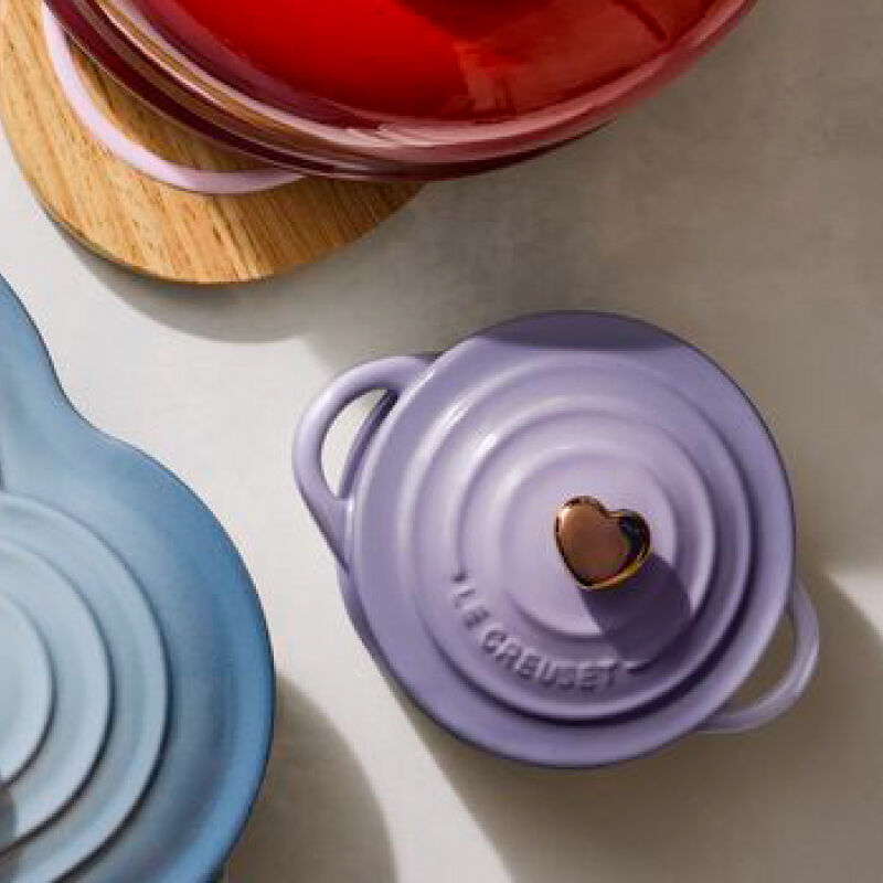 Mini Cocotte with Gold Heart Knob | Le Creuset®