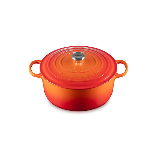 Signature Round Dutch OvenFlame, view 1