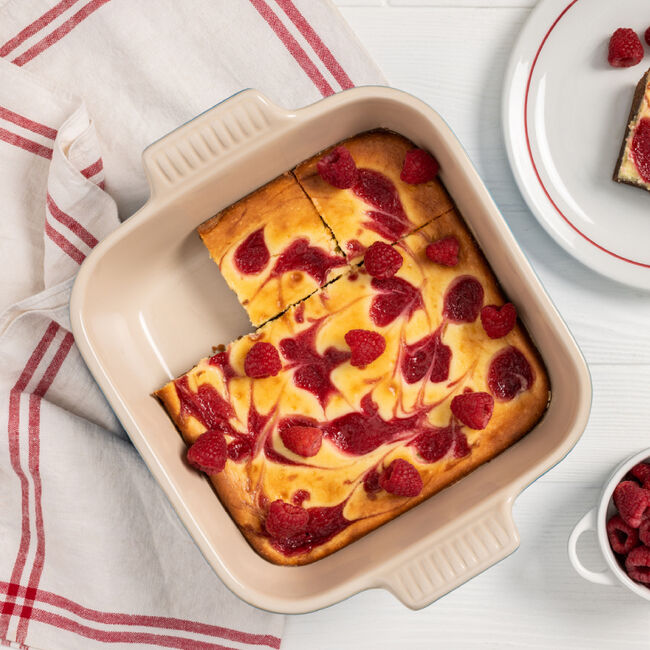 Stoneware 5 Baking Dish Cranberry