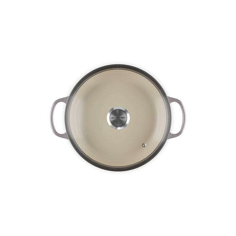 Enameled Cast Iron Signature Round Braiser with Glass Lid