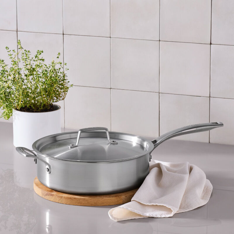 Essential Stainless Steel Sauté Pan | Le Creuset®
