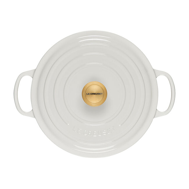 Round Dutch Oven with Gold Knob Le Creuset®