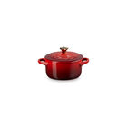 No&euml;l Collection Mini Cocotte with Gold Star Knob