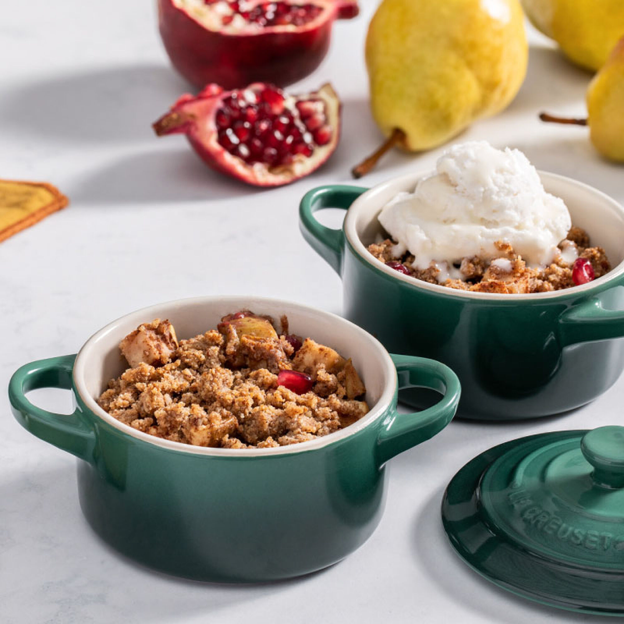 Mini Round Cocotte - Artichaut, 8 fl. oz.