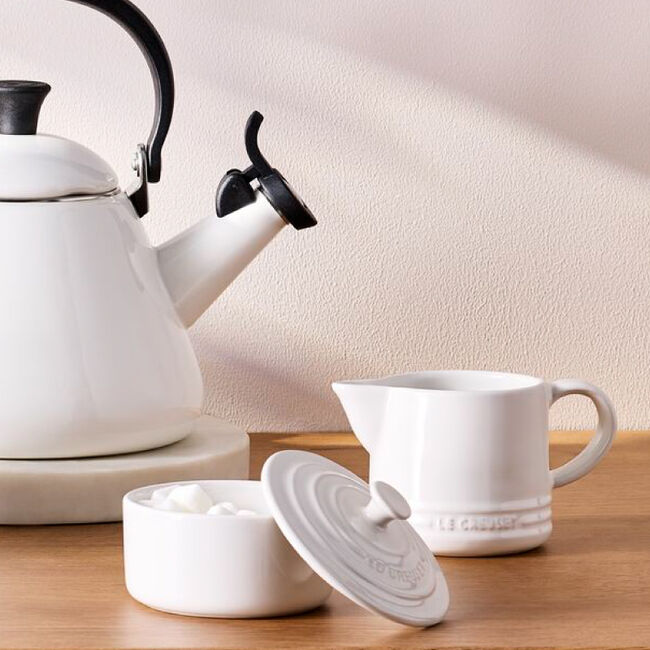 Signature Cream and Sugar SetWhite, view 1