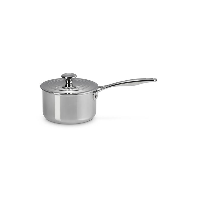 Signature Stainless Steel Saucepan, view 2