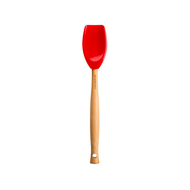 Craft Series Spatula Spoon Le Creuset Official Site A small spatula with a dual sided blade, curved for skillets and bowls, straight for cocottes and casseroles. craft series spatula spoon