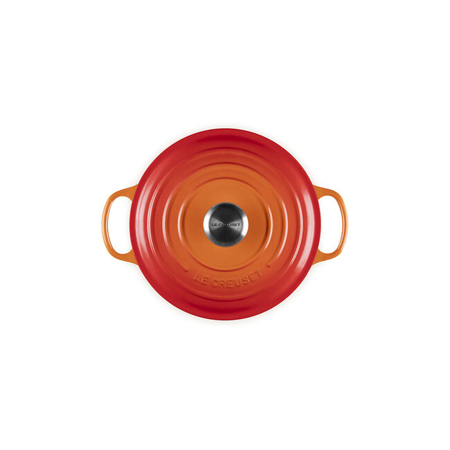 Signature Wide Round OvenFlame, view 4