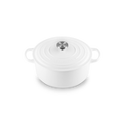 Signature Round Dutch OvenWhite