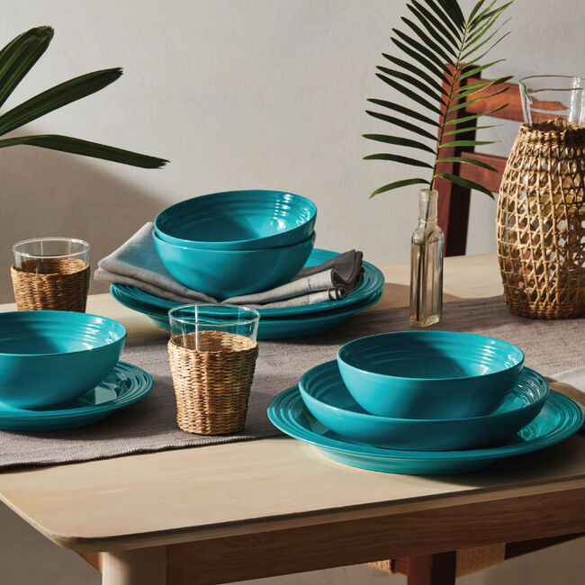 Vancouver Pasta Bowls, Set of 4Caribbean, view 2