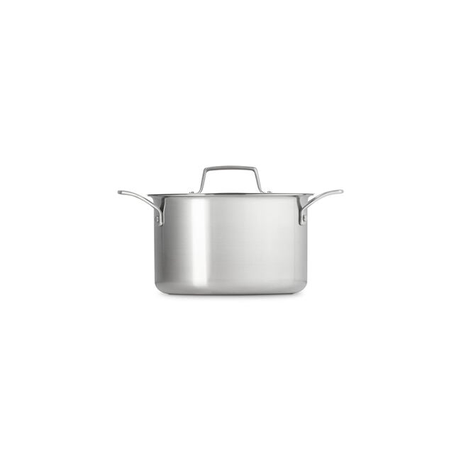 Essential Stainless Steel Deep Round Stockpot, view 5
