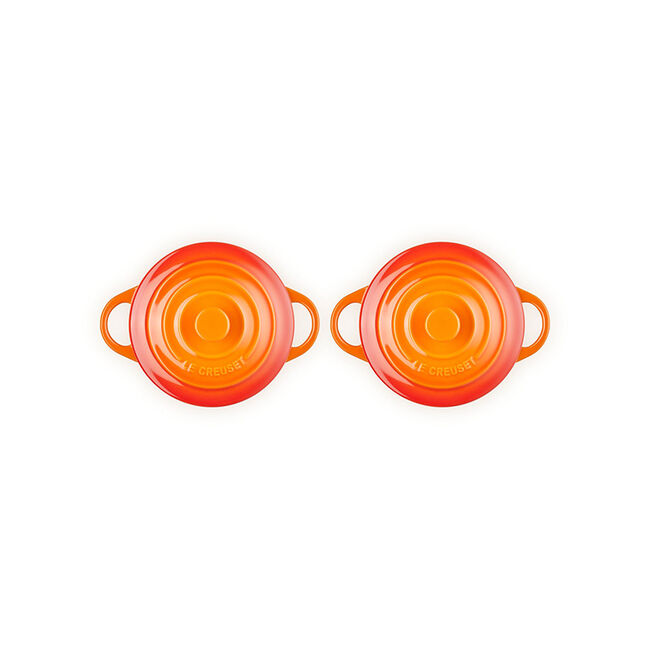 Mini Cocottes, Set of 2 - Flame, view 6