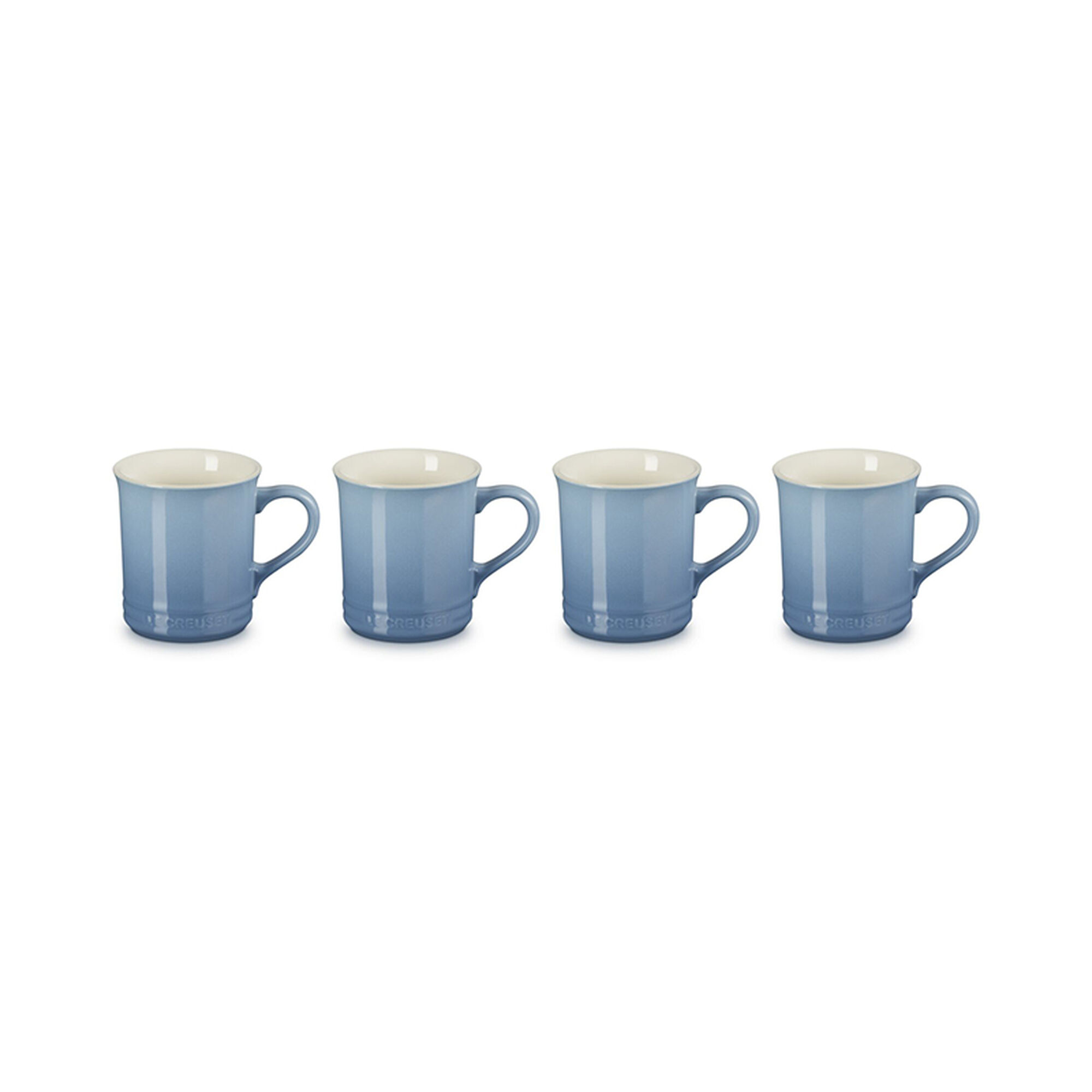Vancouver Mugs, Set of 4 - Chambray