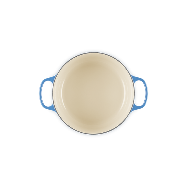 Signature Round Dutch OvenAzure, view 4