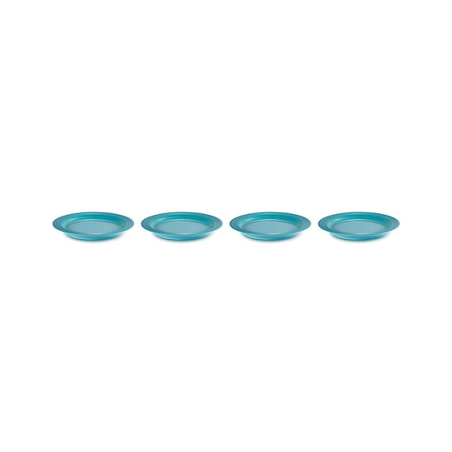 Vancouver Salad Plates, Set of 4Caribbean, view 2