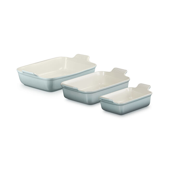 Heritage 3-Piece Rectangular Baking Dish Set, view 5