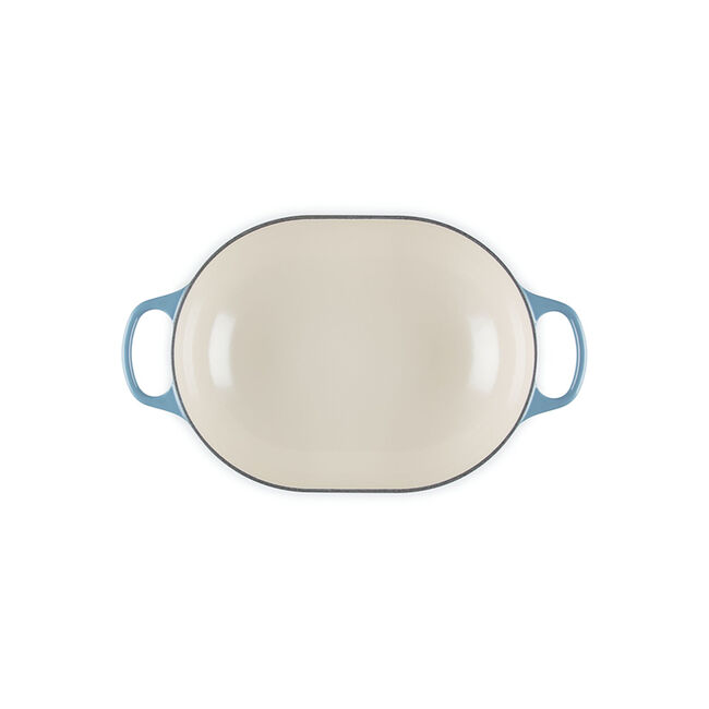 Signature Oval CasseroleChambray, view 5