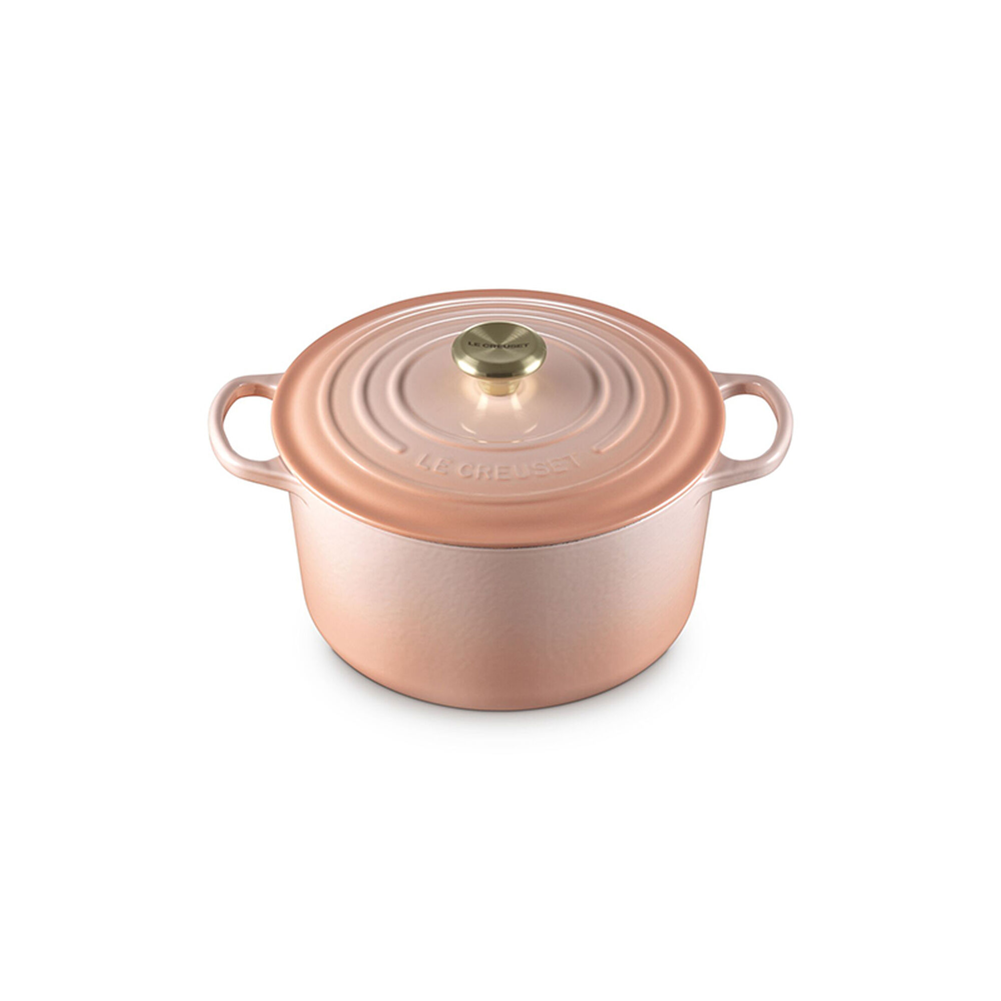 Signature Round Deep Oven - Peach