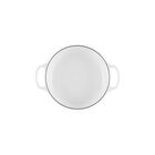 Signature Wide Round OvenWhite