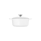 Signature Round Dutch OvenWhite
