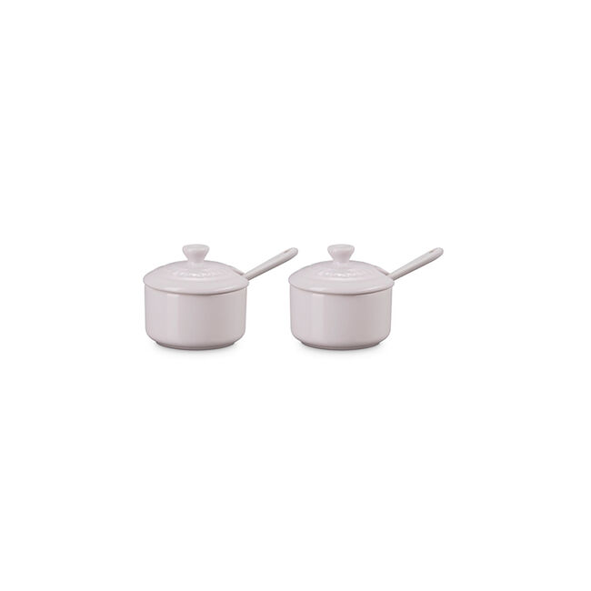 Condiment Pot with Spoon, Set of 2, view 5
