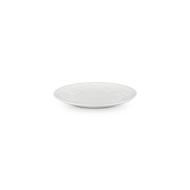 Holly Collection Dessert PlateWhite, view 4