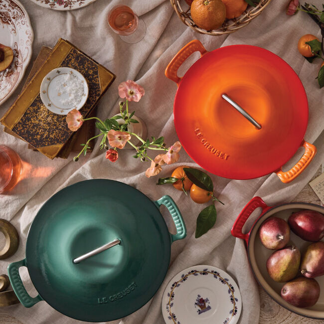 Modern Heritage Round Dutch OvenFlame, view 1