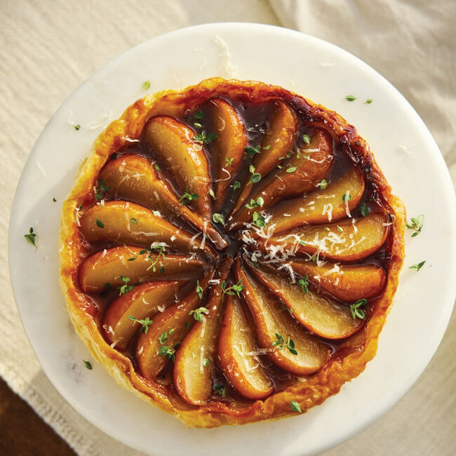 Traditional Round Tarte Tatin DishFlame, view 3