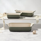 Heritage 3-Piece Rectangular Baking Dish SetThyme
