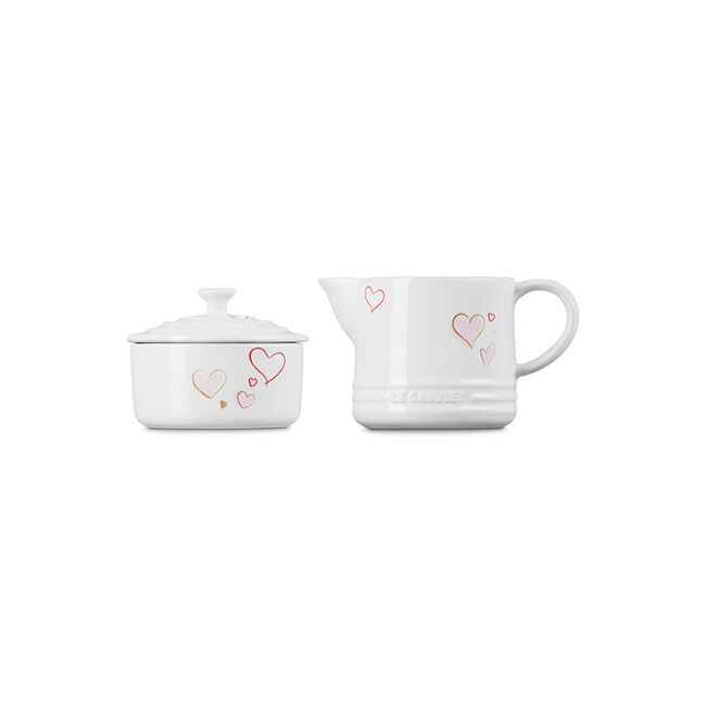 Mon Coeur Collection Signature Cream and Sugar Set, view 4