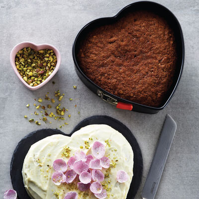 Non-stick Metal Bakeware Heart Springform Pan