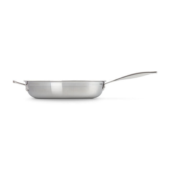 Classic Stainless Steel Non-stick Frying Pan, view 3