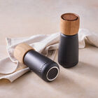 Alpine Salt and Pepper Mills in color licorice stoneware, sold separately 