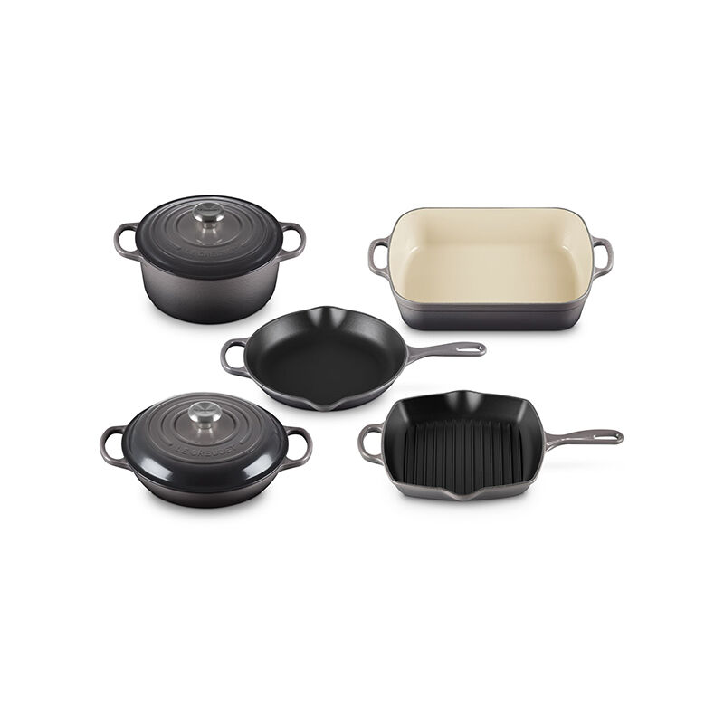 LE CREUSET 7点コレクションセット LE CREUSET 7点コレクションセット 7-Piece Enamelled Cast Iron
