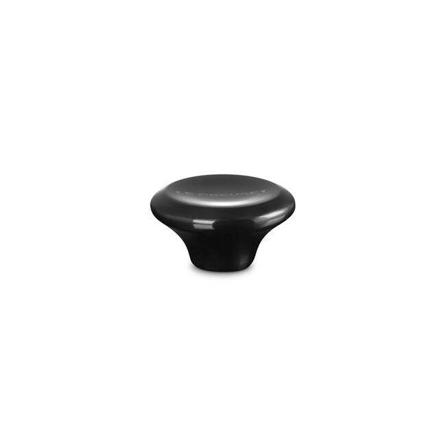 Signature Stainless Steel KnobBlack Nickel, view 3