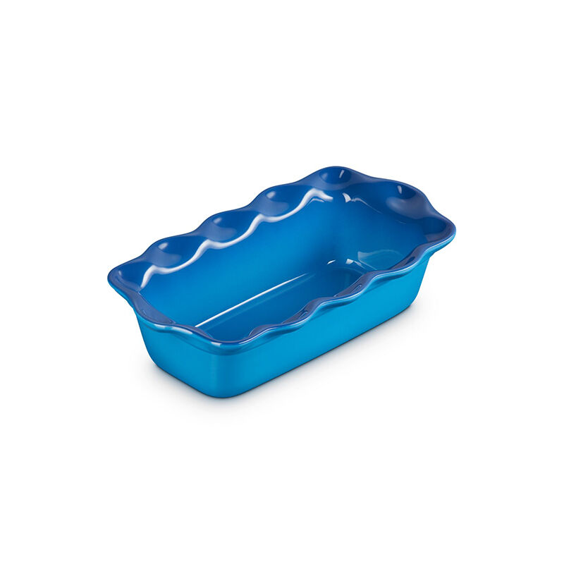 LE CREUSET ライトブルー ミルクパン 24cm Heritage Fluted Loaf Pan | Le Creuset®