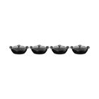 Gourmand Collection Braiser with Lid, Set of 4