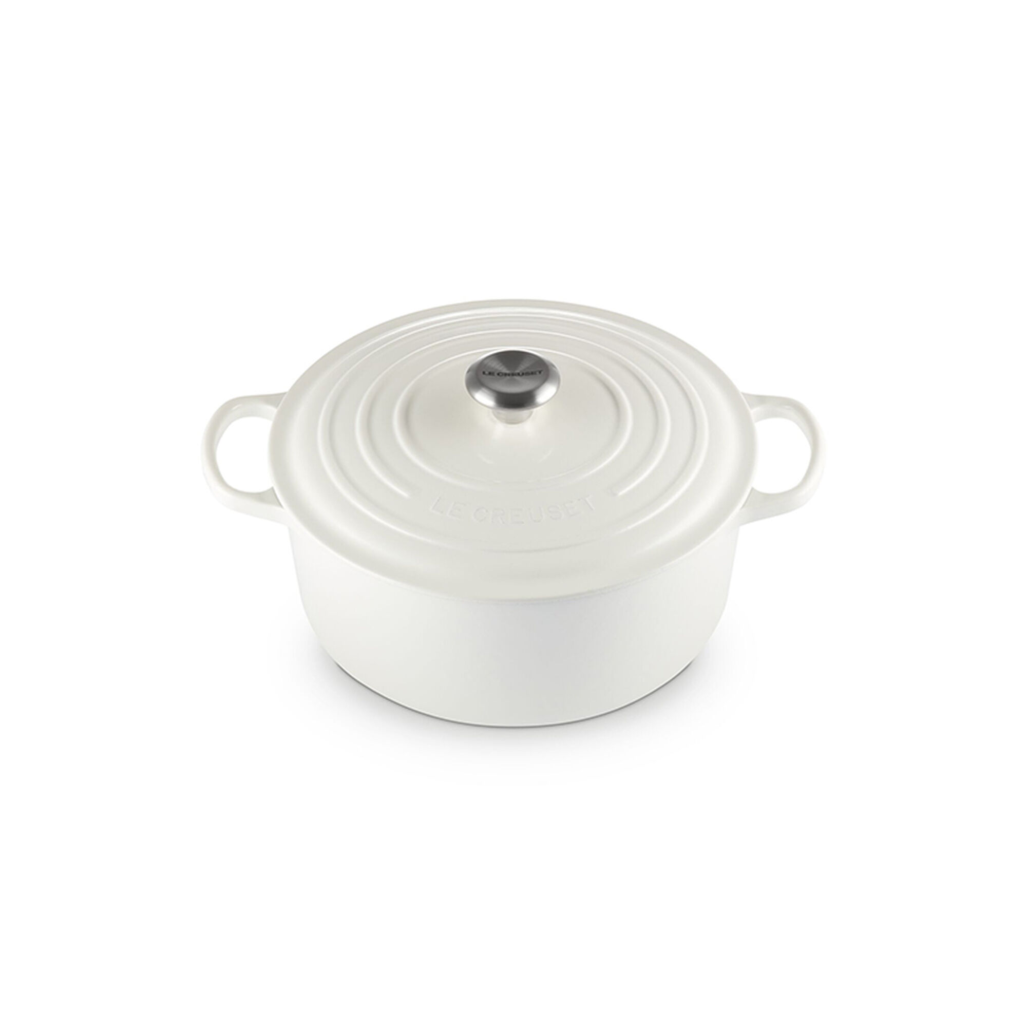 Signature Round Dutch Oven - White, 7 1/4 qt.
