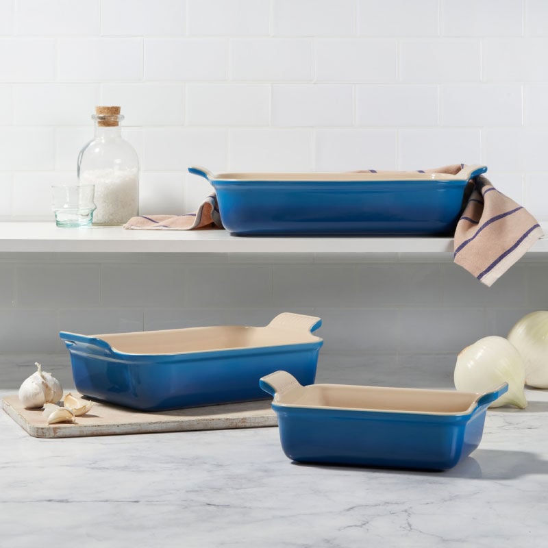 Heritage 3-Piece Rectangular Baking Dish Set | Le Creuset®