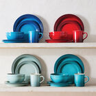 Vancouver 16-Piece Dinnerware SetSea Salt
