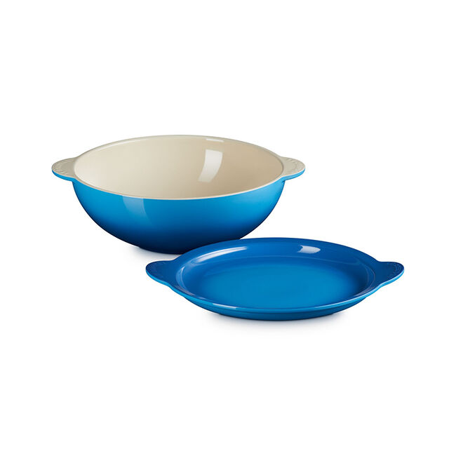 Signature Round Multifunction Baking Dish with Platter Lid, view 5