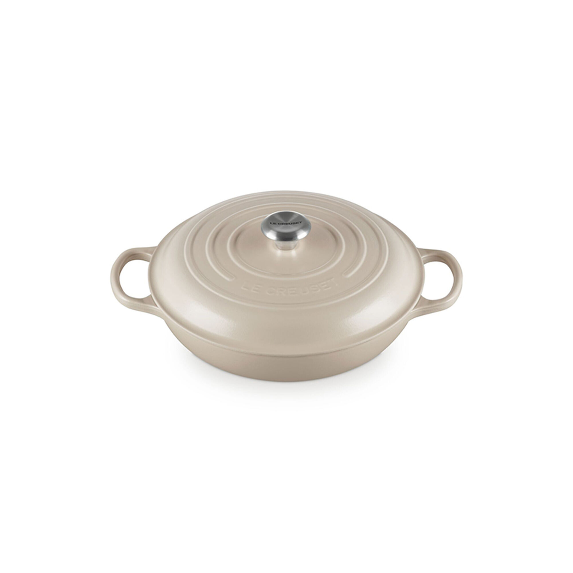 Le Creuset - Signature Braiser - Brioche, 3 1/2 qt.