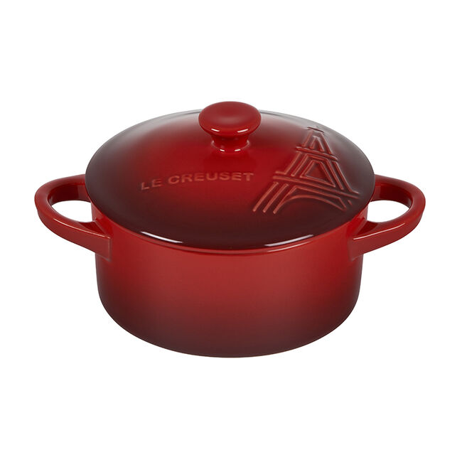 Eiffel Tower Collection Mini Cocotte in Red