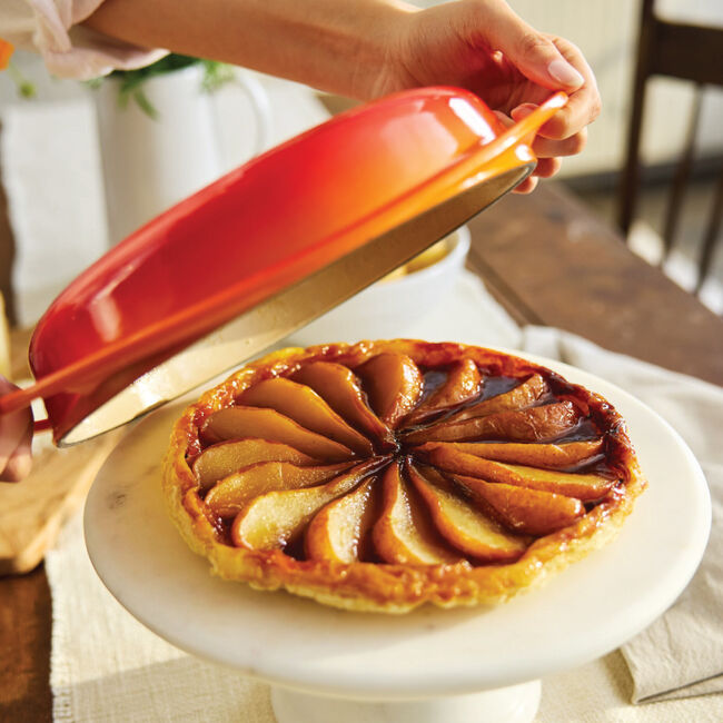 Traditional Round Tarte Tatin Dish, view 7