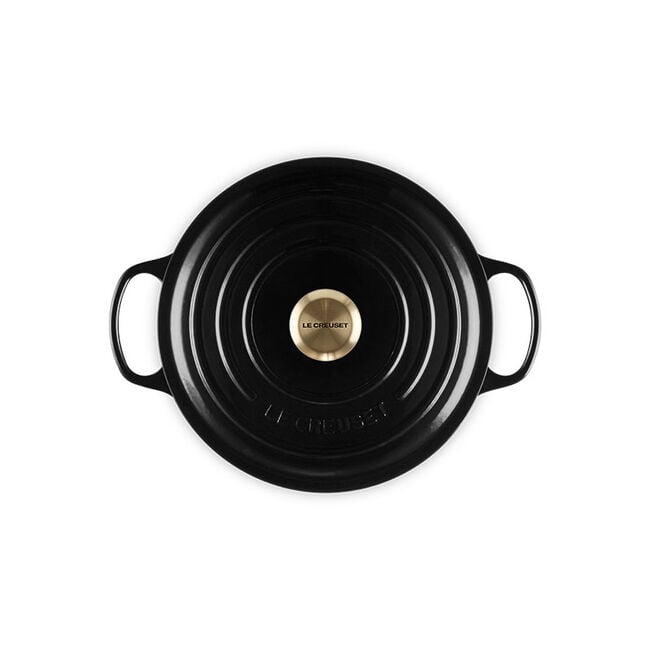 Signature Round Deep OvenOnyx, view 4