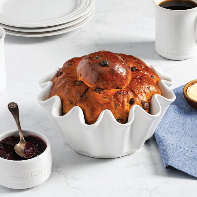 Ruffle Brioche Dish, view 4